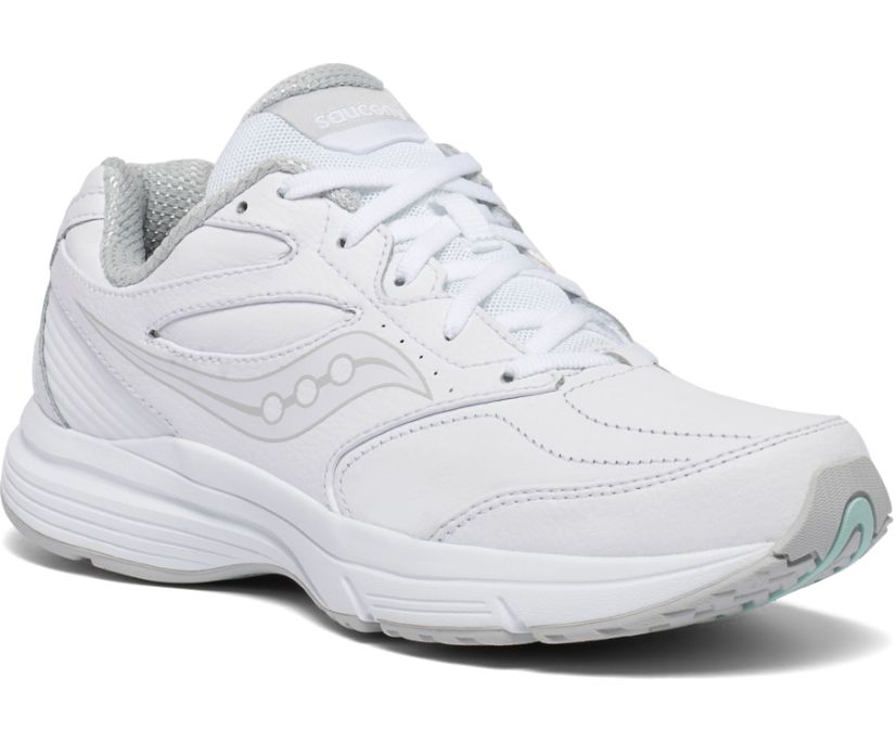 Saucony Integrity Walker 3 Wide Women's Walking Shoes White | AU 248FDNM